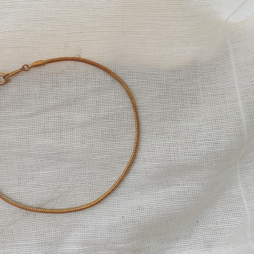 Gold Snake Chain Bracelet